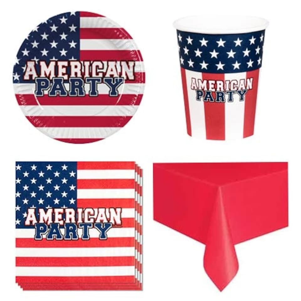 American Party 8 Person Value Party Pack