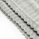 image 4 of BHS Luxury Ribbon Velvet Throw, Silver Grey | Silver