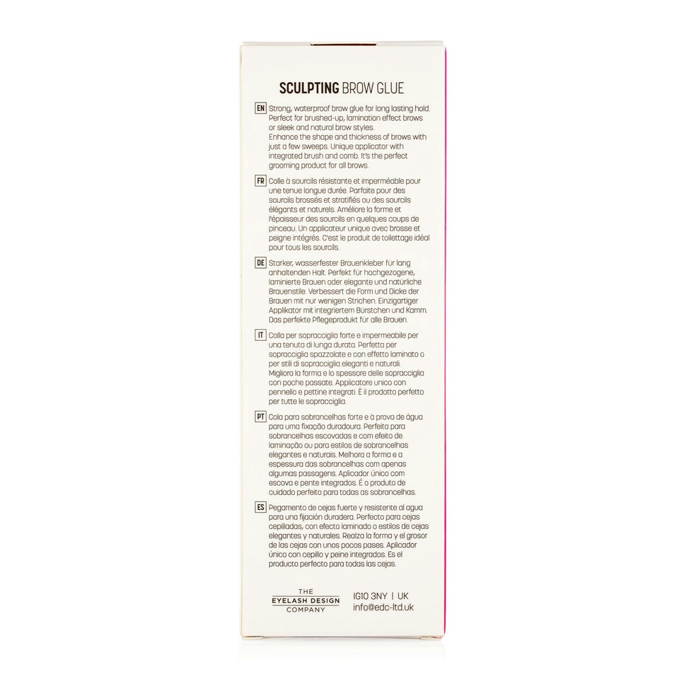 image 1 of Brow FX Brow Sculpting Glue – Waterproof & Smudge-Resistant Eyebrow Gel with Dual Brush & Comb Applicator for Perfectly Styled Brows