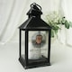 image 2 of Personalised Light In Our Hearts Photo Upload Black Lantern