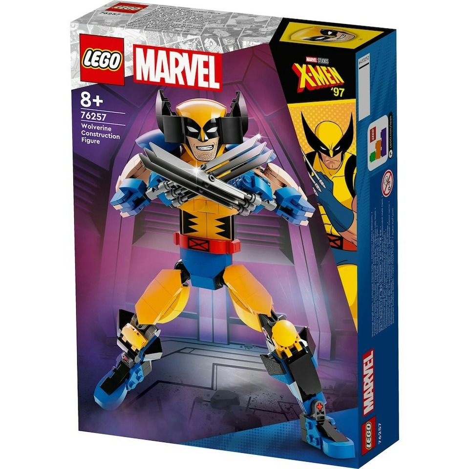 image 1 of LEGO Marvel X-Men Wolverine Construction Buildable Figure Set 76257 Ages 8+