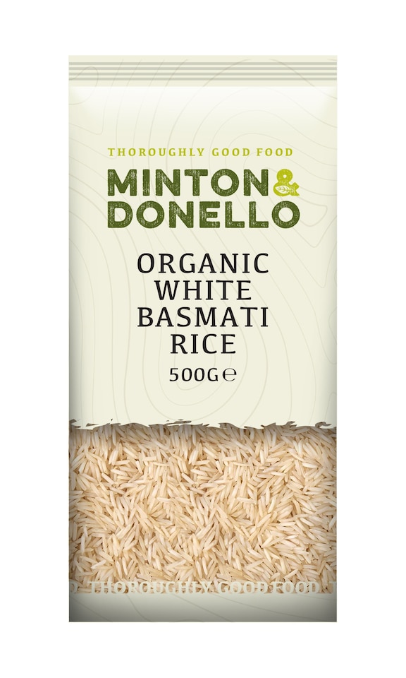 image 1 of Minton & Donello Organic White Basmati Rice 6 x 500g | Multi