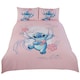 image 1 of Lilo & Stitch Aloha Duvet Cover Set - Dusty Pink - Double