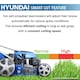image 10 of Hyundai Self Propelled Petrol Roller Lawnmower 19"/48cm 139cc Foldable Lawn Mower HYM480SPR