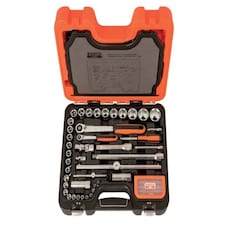 S95 1/4in & 1/2in Drive Socket & Mech Set, 95 Piece - BAHS95