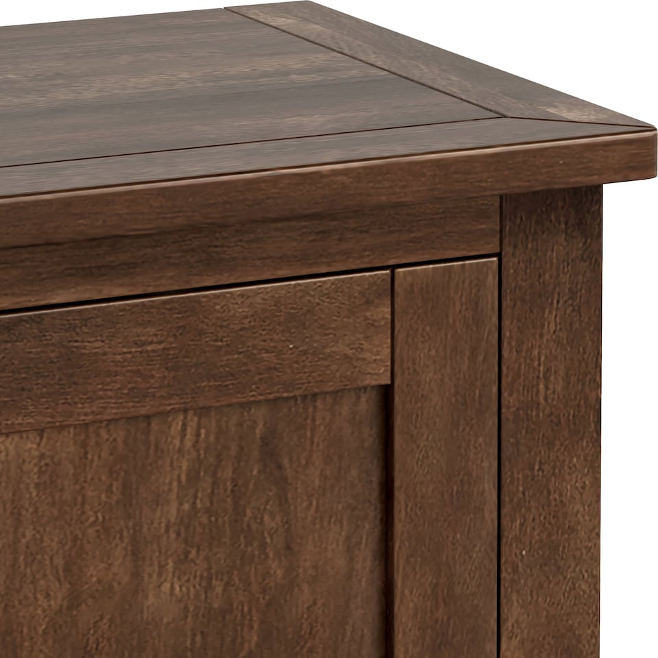 image 1 of Duchy Acacia 180cm Extra Wide TV Unit - Fully Assembled By Roseland Furniture