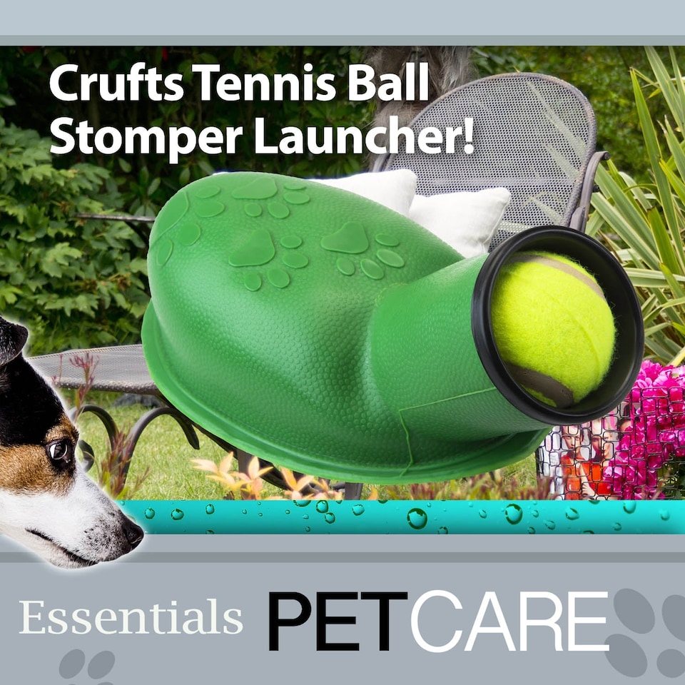 image 1 of PMS Crufts Tennis Ball Stomper Launcher