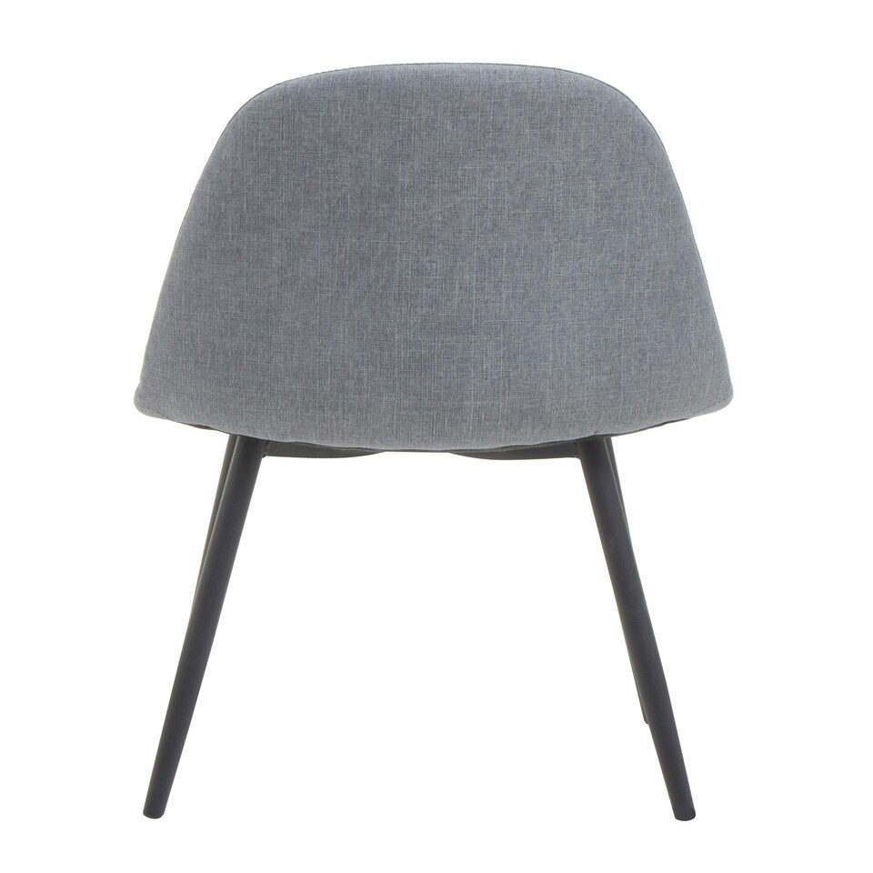 image 1 of Interiors by Premier Salford Grey Fabric Dining Chair