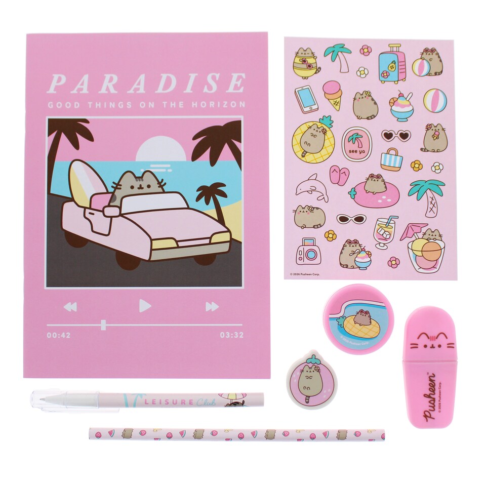 image 1 of Pusheen Super Stationery Set