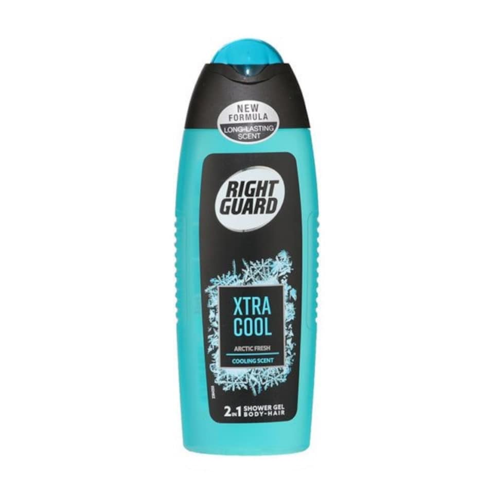 Right Guard 2-in-1 Xtra Cool Shower Gel 250 ml