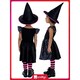 image 7 of Neon Star Witch Girls Fancy Dress Costume Kids Small - Age 4-6