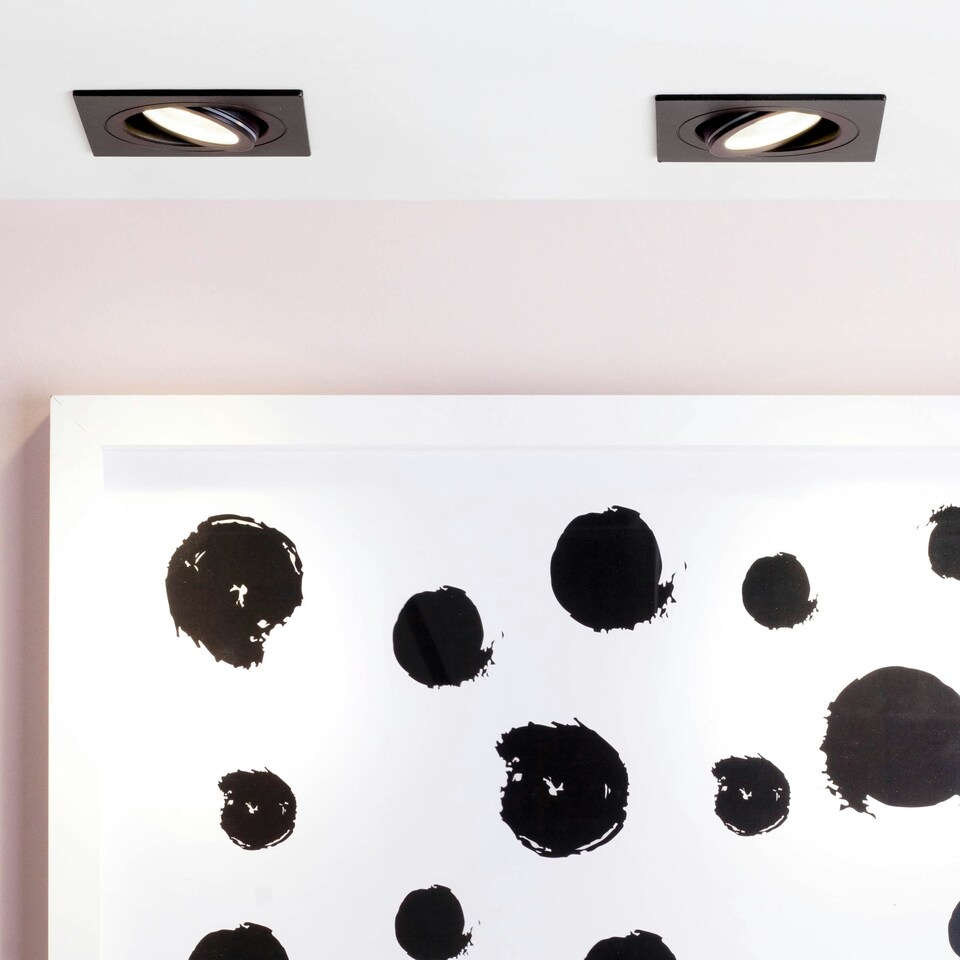 image 1 of BHS Sym 1 Light Recessed, Black