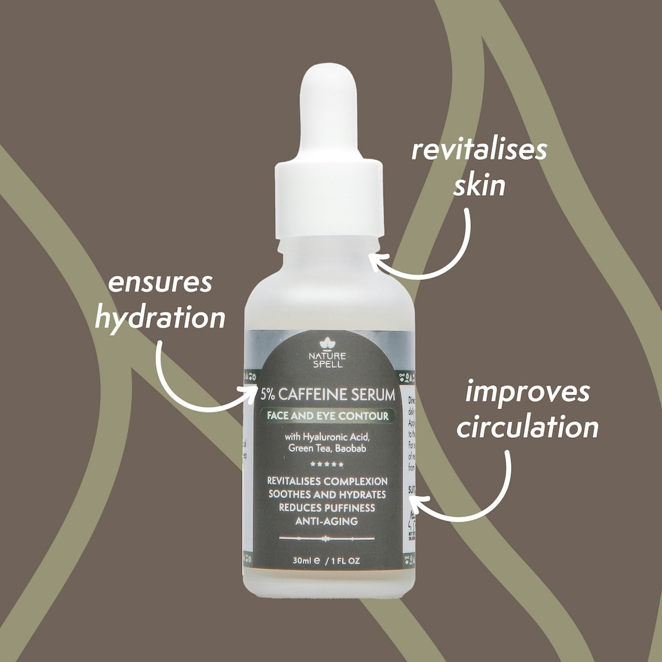 image 1 of Nature Spell 5% Caffeine Serum - Face & Eye Contour