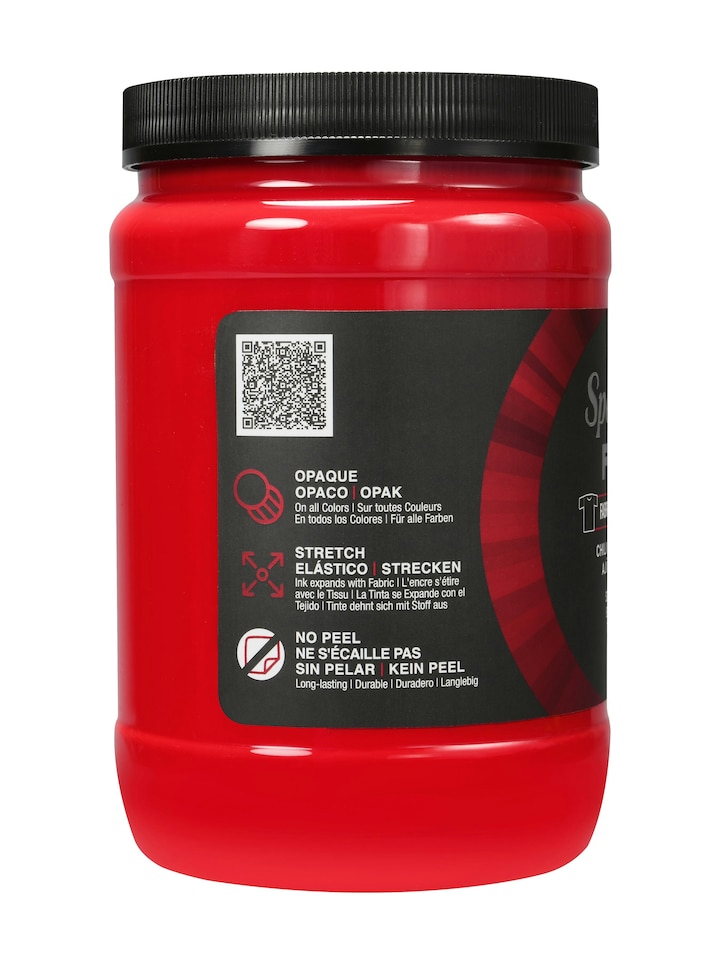 image 1 of Speedball Flex Screen Printing Fabric Ink, Chili Pepper, 32oz