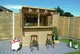 image 3 of Forest Garden 6x3 25yr Guarantee Shiplap Pressure Treated - Pent Garden Bar