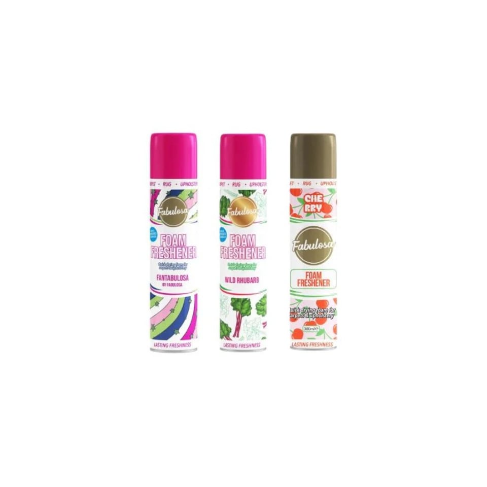Fabulosa Foam Freshener Bundle 3 Pack