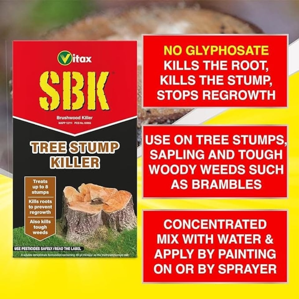 image 1 of SBK Tree Stump Killer 250ml