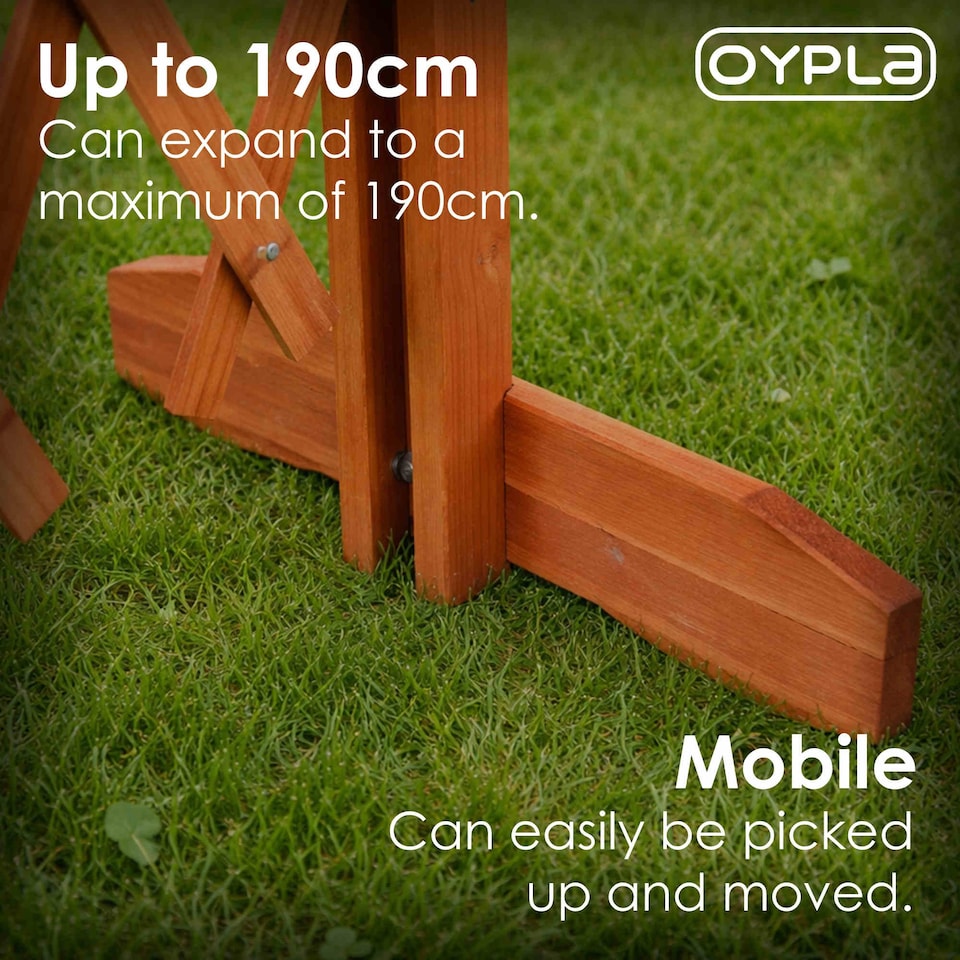 image 1 of Arched Expanding Freestanding Wooden Trellis Fence Garden Screen