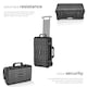 image 4 of Camera Case - hard shell, foam inserts, waterproof, telescopic handle | Black | black | 1
