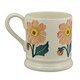 image 2 of Mug: 1 x 300ml Emma Bridgewater Dahlia Half Pint Mug, Ceramic White