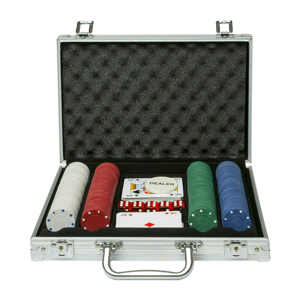 image 1 of 200pc Poker Set In Aluminium Case