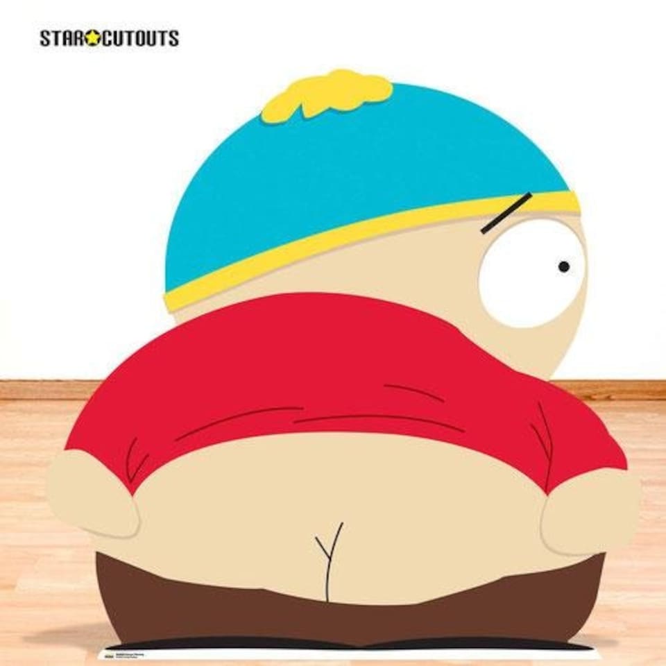 image 1 of Eric Cartman Mooning South Park Star Mini Cardboard Cutout 93cm