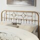 image 3 of Ware Victorian Industrial Design Brass Metal Bed Frame (Double)