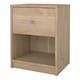 image 3 of May Bedside 1 Drawer in Jackson Hickory Oak