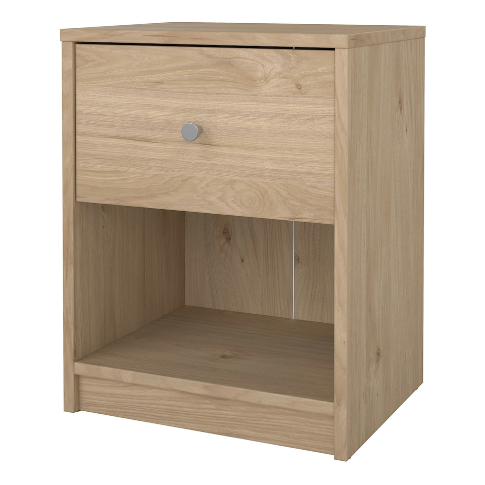 image 1 of May Bedside 1 Drawer in Jackson Hickory Oak