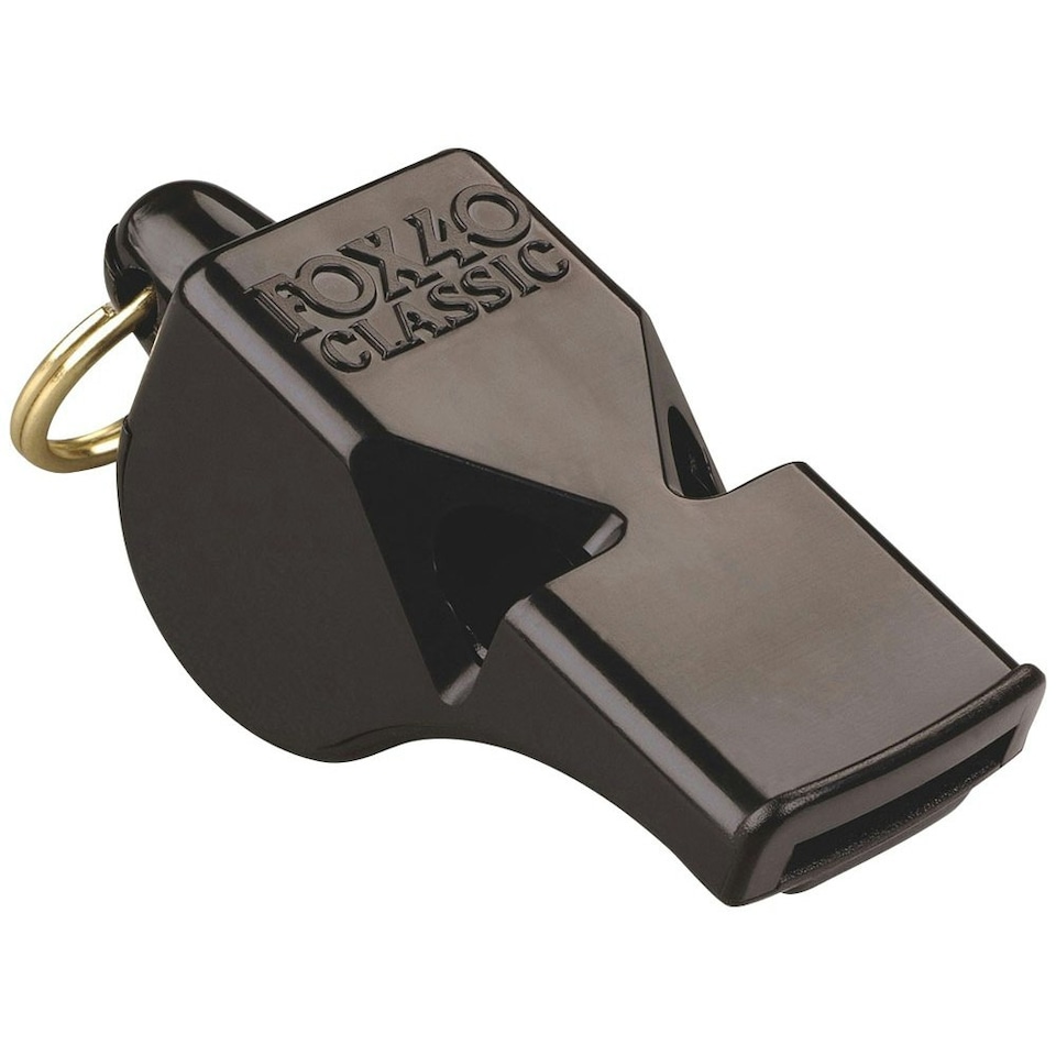 Fox 40 Classic Sports Whistle - Black - One Size (UTRD262)