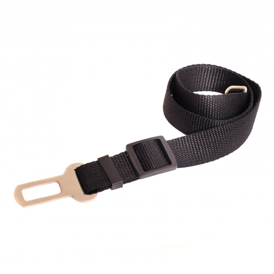 image 1 of Universal Black Dog Pet Seat Belt Safety Restraint Harness Lead | Black