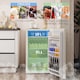 image 3 of HOMCOM 91L Freestanding Under Counter Fridge Beige | Yellow