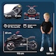 image 5 of AIYAPLAY Kids Electric Ride On Car, 12V Battery Powered Ride On ATV with MP3 Player, Horn, 2 Speeds, LED Lights, 3 Wheeler Electric Vehicle Toy Car for Boys & Girls Ages 3-8 | Black
