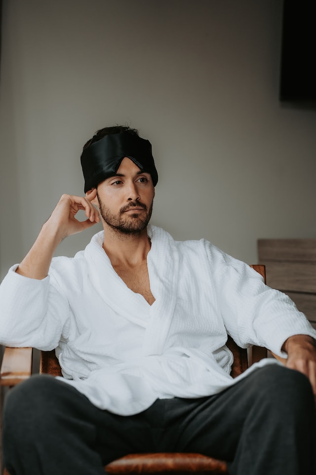 image 1 of Silk Addict 100% Mulberry Silk Sleep Mask – Black | Black | 1