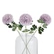 image 3 of Hill Interiors Chrysanthemum Artificial Flower - Purple - One Size (UTHI4917)