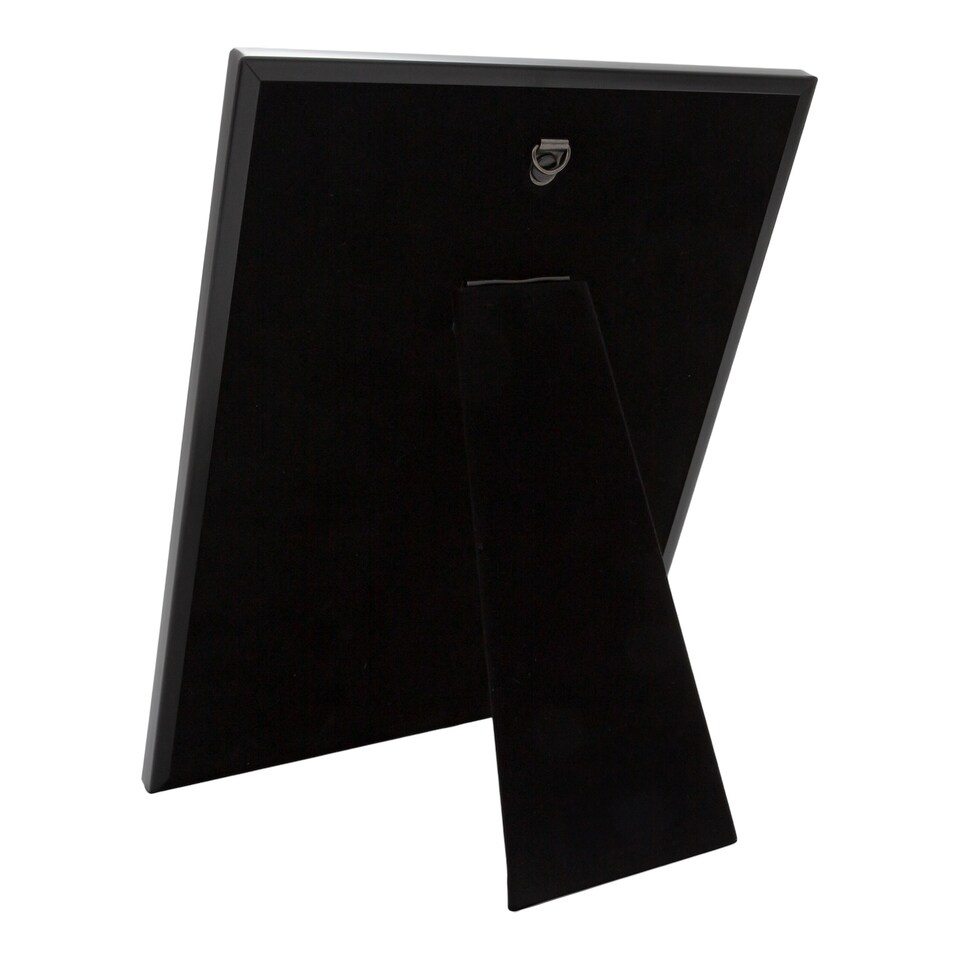 image 1 of 60th Anniversary Matte Black 5x7 Picture Frame with Diamante Rings | Black | One Size