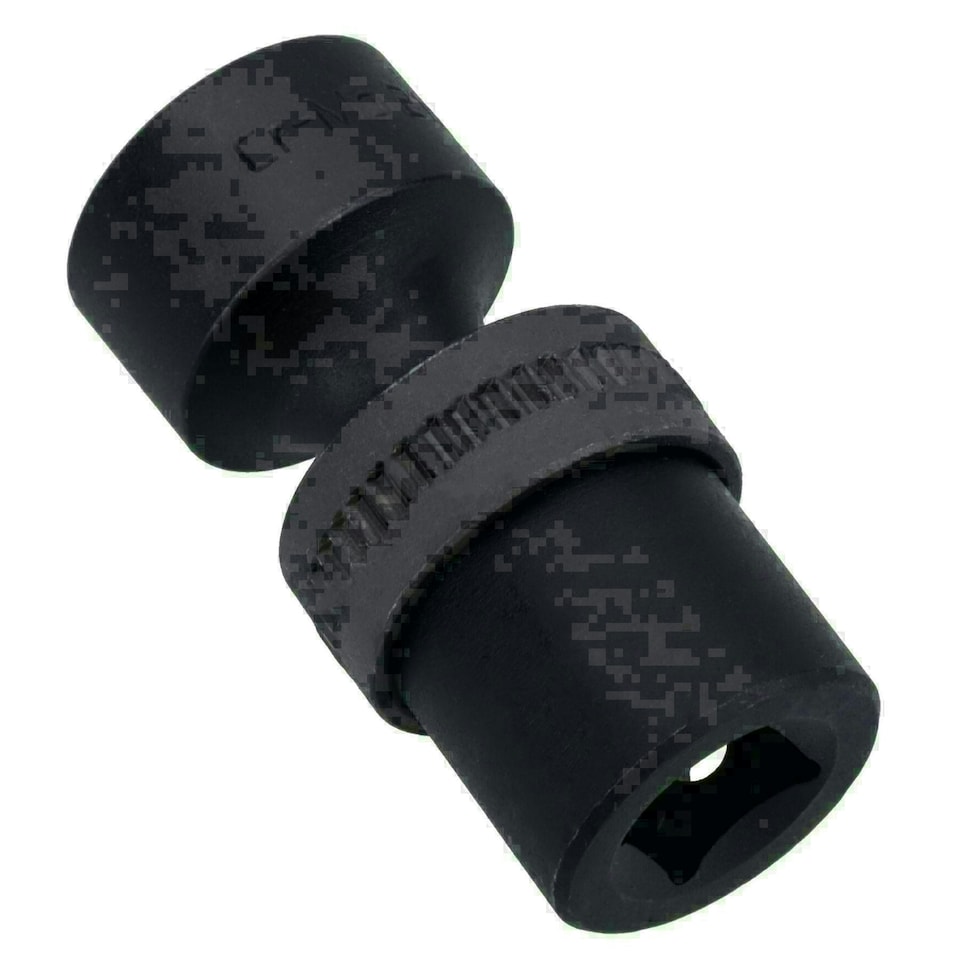 image 1 of 21mm 1/2in Drive Universal Swivel Wobble Metric Impact Shallow Socket 6 Point
