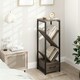 image 8 of COSTWAY 2 Pcs Tree Bookshelf 4 Tier Storage Bookcase with Drawer Grey