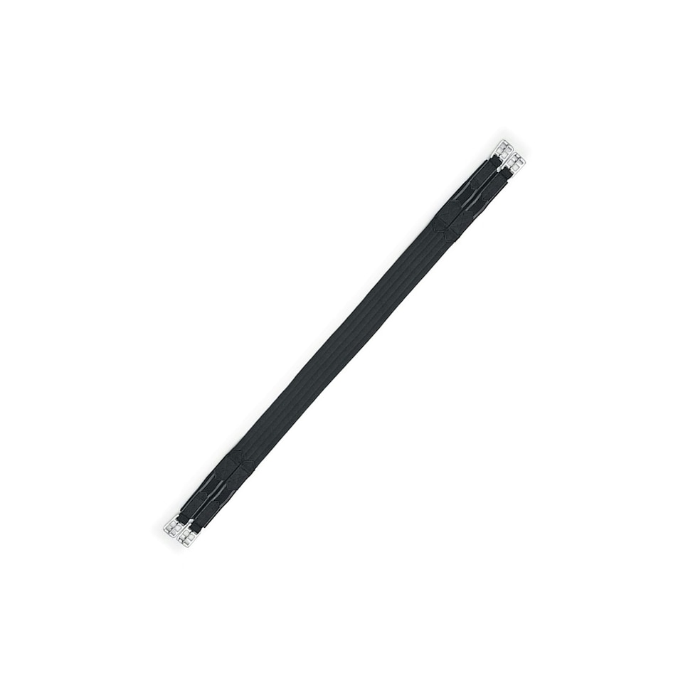 image 1 of Shires Burghley Elastic Horse Girth - Black - 32in