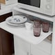 image 5 of SoBuy FSB09-W,Kitchen Trolley with Slide-Out Shelf | White | White | 1