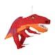 image 1 of Fax Potato T-Rex Pinata & Blindfold Set - Red