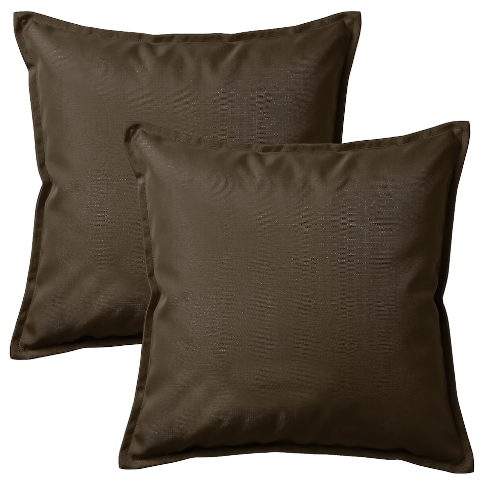 image 1 of Waterproof Indoor & Outdoor Cushions 45 x 45cm – Pack of 2|Garden Patio Sofa Scatter Cushions
