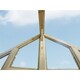 image 3 of 4 X 8 Pressure Treated Tongue And Groove Greenhouse - Super Strength Framing - Rim Lock - 4mm Toughened Glass + Bench + Free Install (4' x 8' / 4ft x 8ft) (4x8)
