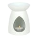 image 1 of Something Different Ceramic Buddha Head Oil Burner - White - 12.5cm x 9.5cm x 9.5cm