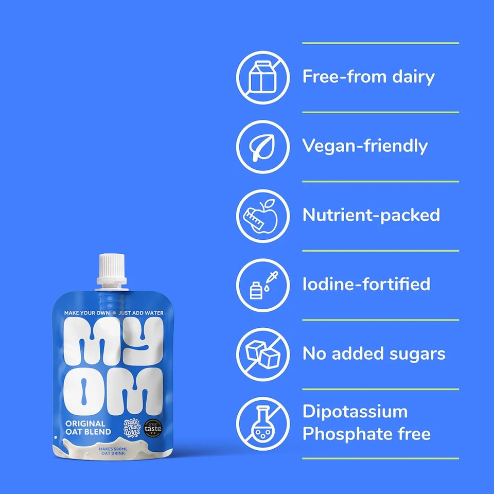 image 1 of MYOM 500ml Original Oat Drink Premix Multipack