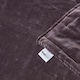 image 6 of Homescapes Dark Grey Velvet Quilted Throw - 125 x 150 cm Grey