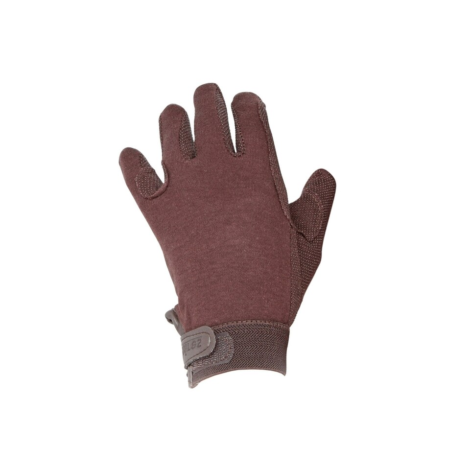 image 1 of Shires Unisex Adult Newbury Gloves - Brown - M | Brown | M