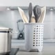 image 3 of Melamine Cutlery Drainer/Utensil Pot Blue | Duck Egg Blue
