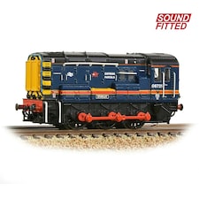 Graham Farish Class 08 721 Starlet Red Star Express Parcels (DCC-Sound)