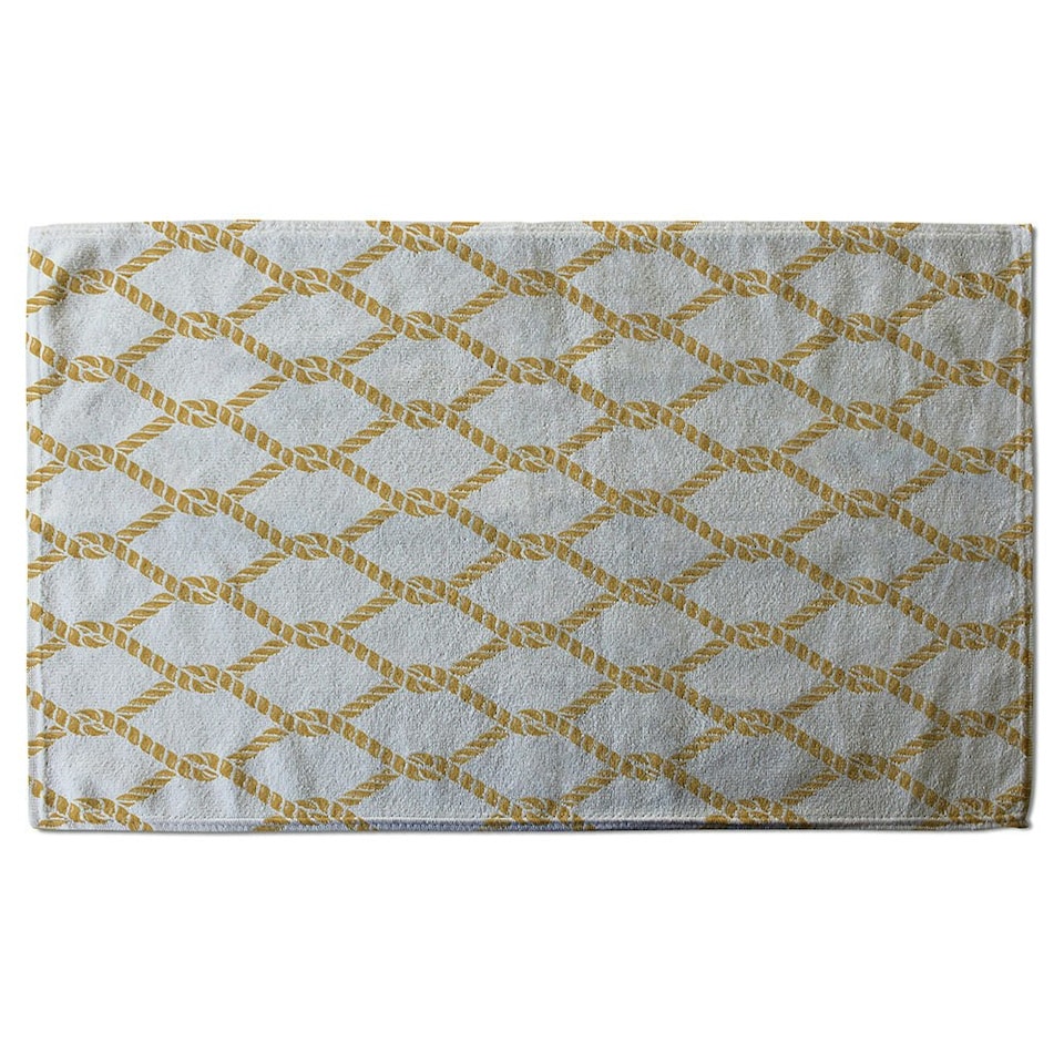 image 1 of Gold Chainlink Rope (Bath Towel)